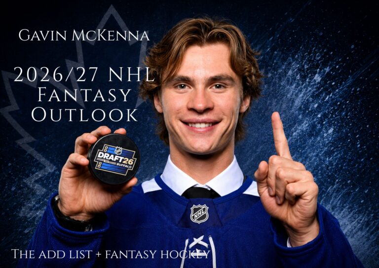 gavin mckenna fantasy outlook