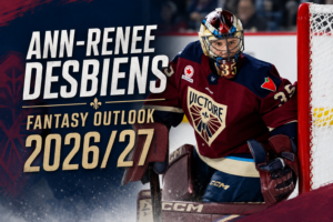 Ann-Renée Desbiens: Fantasy Outlook 2026/27.