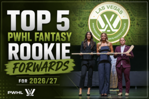 Top 5 PWHL Fantasy Rookie Forwards for 2026–27.