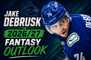 Jake DeBrusk: 2026/27 Fantasy Outlook