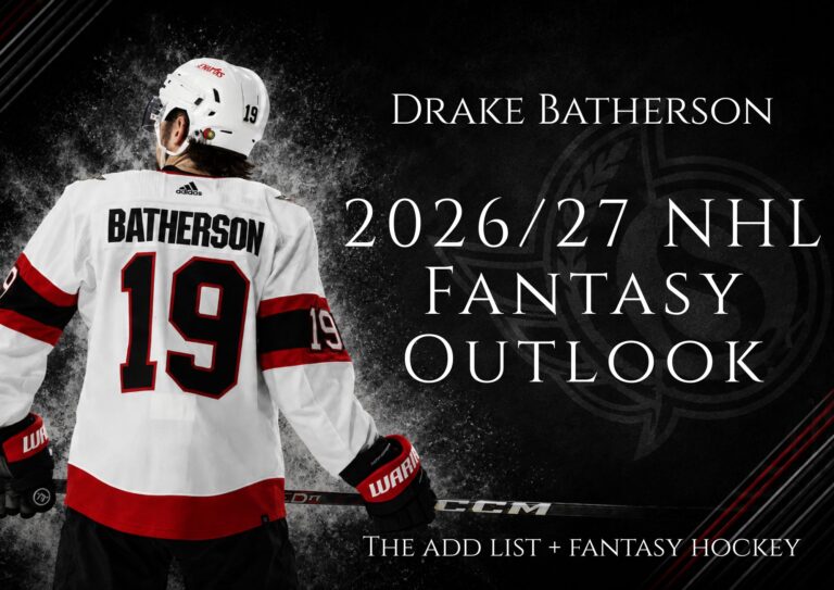 drake batherson fantasy outlook