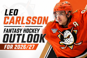 Leo Carlsson Fantasy Hockey Outlook for 2026-27