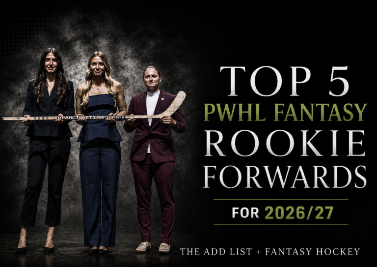 top pwhl rookie forwards