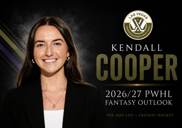 kendall cooper fantasy outlook