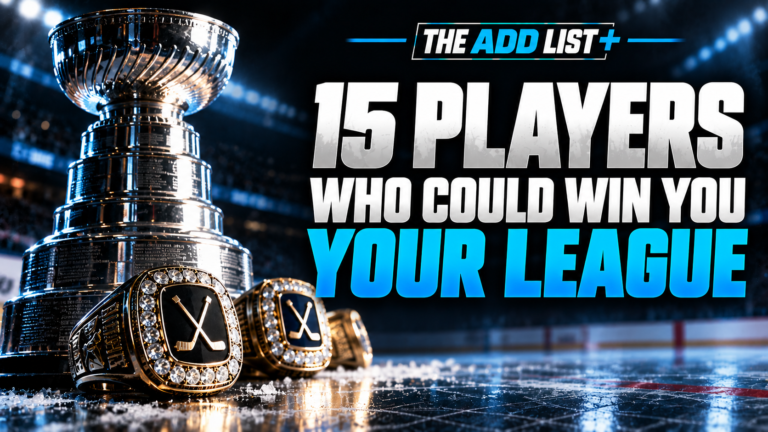 2026-27 Fantasy Hockey: 15 Players Who Could Win You Your League 15 players who could win your league