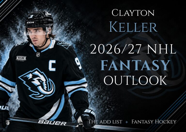 clayton keller 2027 nhl fantasy outlook