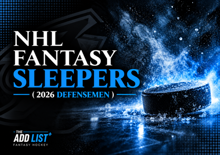 NHL Fantasy Hockey Sleepers ( 2026 Defensemen ) nhl fantasy hockey sleepers defensemen 2026
