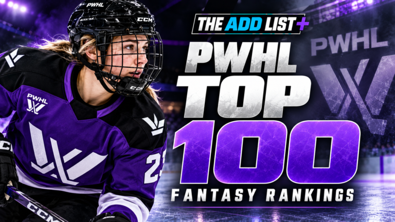 pwhl top 100 rankings early season