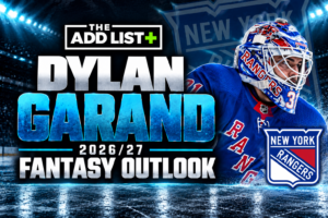 NHL Fantasy Hockey: Dylan Garand — Fantasy Outlook